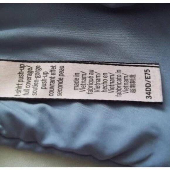 Victoria’s Secret® T-Shirt Full Coverage/Soutien-Gorge Push-Up Bra Size 34DD/34E - Picture 4 of 12
